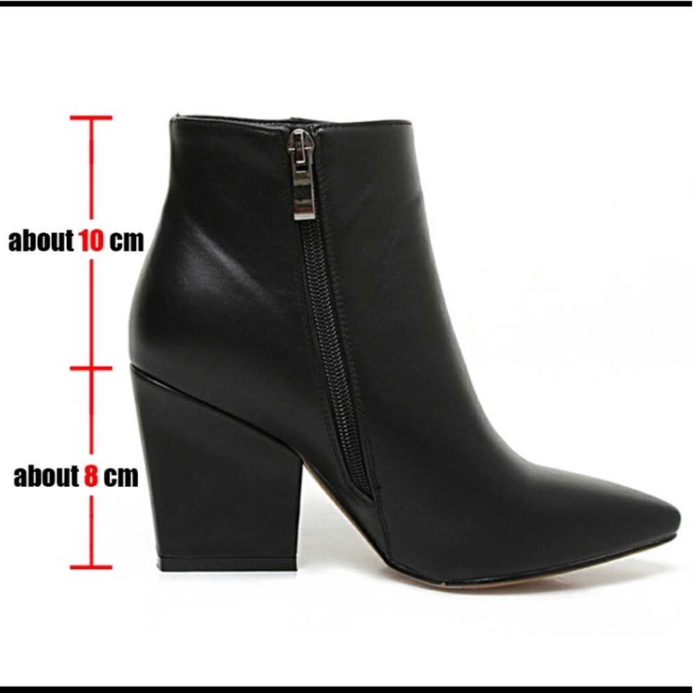 Point toe ankle Chelsea boots - Picture 4 of 4